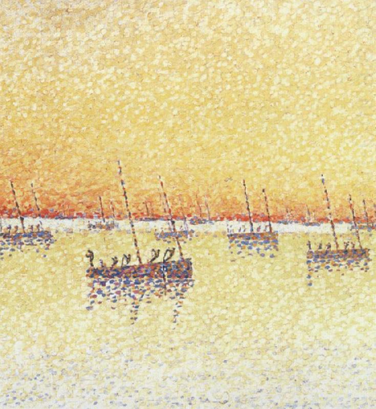 sardine fisbing, Paul Signac